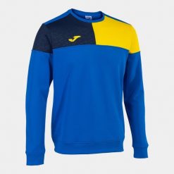 Bluza Joma Crew V. Niebieskie bluzy Joma, m, bez wzorów, z dżerseju, bez kaptura. W wyprzedaży za 166.65 zł.