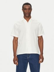 Jack&Jones Koszula Breeze Resort 12268967 Biały Relaxed Fit. Białe koszule Jack&Jones, m, bez wzorów, z bawełny, bez kołnierzyka, bez ramiączek. Za 79.99 zł.