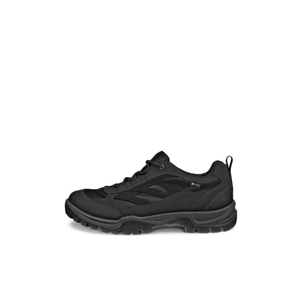 Buty trekkingowe Ecco Xpedition III. Czarne buty turystyczne ecco, bez wzorów, z gore-texu, bez zapięcia, trekkingowe, gore-tex. Za 499.50 zł.