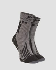 Skarpety X-Socks Run Speed Reflect 4.0. Szare skarpety X-Socks, bez wzorów, z materiału. Za 60.00 zł.