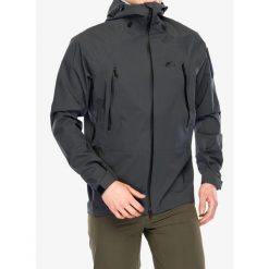 Kurtka przeciwdeszczowa męska Helikon-Tex Squall Hardshell. Szare kurtki outdoor i hardshell Helikon-Tex, m, bez wzorów, z hardshellu, bez kaptura. Za 996.99 zł.