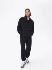 Sprandi Kurtka anorak SP22-KUM100 Czarny Regular Fit. Czarne kurtki Sprandi, m, bez wzorów, z syntetyku, bez kaptura. Za 249.99 zł.