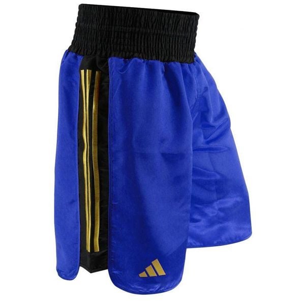 Szorty bokserskie adidas BX3-Pro. Niebieskie szorty Adidas, bez wzorów, sportowe. Za 217.00 zł.