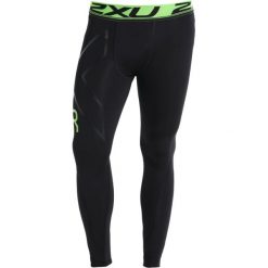 2XU REFRESH RECOVERY COMPRESSION TIGHTS Legginsy BLACK. Spodnie treningowe długie marki 2XU, z elastanu. W wyprzedaży za 356.30 zł.
