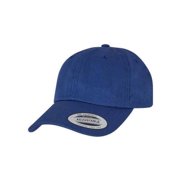 Czapka bejsbolówka Flexfit Low Profile Cotton. Niebieskie czapki z daszkiem FLEXFIT, bez wzorów. Za 132.00 zł.