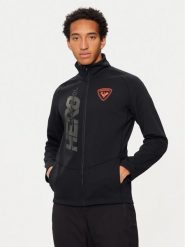 Rossignol Bluza techniczna Hero Classique RLNML13 Czarny Regular Fit. Czarne bluzy bez kaptura Rossignol, m, bez wzorów, z syntetyku, bez kaptura. Za 579.99 zł.