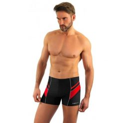 Kąpielówki męskie spodenki kąpielowe Sesto Senso Men's. Czarne kąpielówki Sesto Senso, m, bez wzorów. Za 56.98 zł.