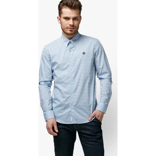 Timberland Koszula Ls Suncook River Gingham Dobby , szary, rozmiar L. Szare koszule Timberland, l, bez wzorów, z materiału, bez kołnierzyka, bez ramiączek. W wyprzedaży za 219.99 zł.