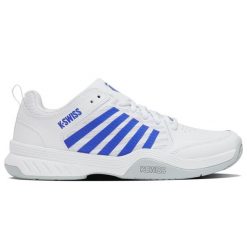 Sneakersy męskie K-swiss COURT EXPRESS 2 do treningu białe (04428-142-M). Białe buty sportowe casual K-SWISS, bez wzorów, bez zapięcia. Za 239.00 zł.