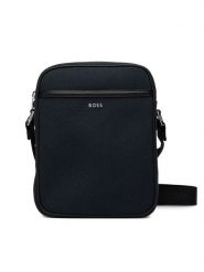 BOSS Saszetka Dakkar 50558401 Granatowy. Niebieskie saszetki i nerki Boss, bez wzorów, z materiału, bez dodatków. Za 499.99 zł.