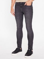Jack&Jones Jeansy 12244277 Szary Skinny Fit. Szare jeansy Jack&Jones, m. Za 129.99 zł.