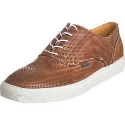 Skórzane sneakersy w kolorze jasnobrązowym. Botki sznurowane marki Otto Kern, ze skóry. W wyprzedaży za 282.95 zł.