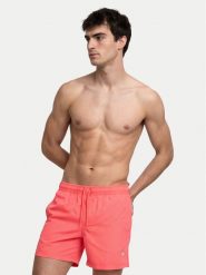 Jack & Jones Szorty kąpielowe Maui Tropic 12291385 Koralowy Regular Fit. Pomarańczowe kąpielówki Jack & Jones, l, bez wzorów, z syntetyku. Za 89.99 zł.