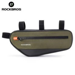 Sakwa, torba rowerowa na ramę ROCKBROS (30120079001) 1,7 L. Czarne torby na ramię ROCKBROS, bez wzorów, z materiału, na ramię, małe, bez dodatków. Za 79.00 zł.