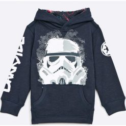 Blukids - Bluza dziecięca 98-128 cm. Bluzy z kapturem marki Blukids, z nadrukiem, z bawełny, z kapturem. W wyprzedaży za 59.90 zł.