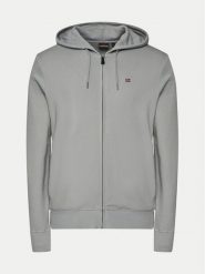 Napapijri Bluza Balis NP0A4HHV Szary Regular Fit. Szare bluzy Napapijri, m, bez wzorów, z bawełny, bez kaptura. Za 279.99 zł.