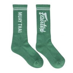 Skarpety do muay thai FAIRTEX EU. Skarpety FAIRTEX, z aplikacjami, z bawełny. Za 83.99 zł.
