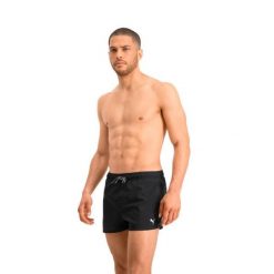 Kąpielówki Męskie Krótkie. Czerwone kąpielówki Puma, m, bez wzorów, krótkie. Za 173.99 zł.