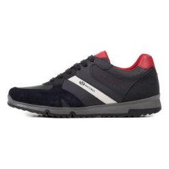 Geox Tenisówki Męskie Wilmer 44 Ciemnoniebieski. Trampki marki Geox. W wyprzedaży za 259.00 zł.