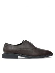 Hugo Półbuty Gryff Oxfr sg 50522975 Brązowy. Brązowe eleganckie półbuty Hugo, bez wzorów, ze skóry, bez obcasa, bez zapięcia. Za 459.99 zł.