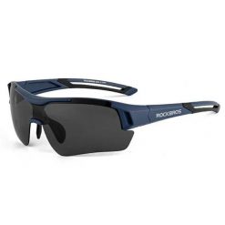 Okulary rowerowe polaryzacyjne do sportów MTB. Niebieskie okulary przeciwsłoneczne ROCKBROS. Za 123.60 zł.