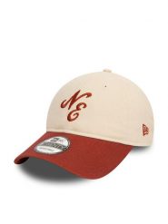 New Era Czapka z daszkiem Peached Cotton 9Twe 60565317 Beżowy. Brązowe czapki z daszkiem New Era, bez wzorów, z bawełny. Za 79.99 zł.