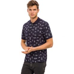Koszulka polo w kolorze granatowo-białym. Koszulki polo marki Galvanni. W wyprzedaży za 99.95 zł.