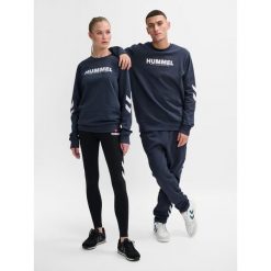 Bluza piłkarska dla dorosłych Hummel hml LEGACY. Niebieskie bluzy Hummel, xs, bez wzorów, bez kaptura. Za 180.00 zł.