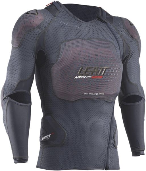 Ochraniacz ciała LEATT Body Protector 3DF AirFit Lite Evo. Szare odzież kompresyjna LEATT, l, bez wzorów, z materiału. Za 1,399.00 zł.