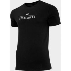 T-Shirt męski. T-shirty 4F, m, bez wzorów, bez kołnierzyka, bez ramiączek. Za 39.99 zł.