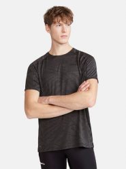 Craft Koszulka funkcyjna w kolorze czarnym rozmiar: M. Czarne t-shirty sportowe Craft, bez wzorów, bez ramiączek, outdoorowe. Za 106.13 zł.