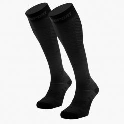 Skarpety regeneracyjne BV Sport Recovery EVO. Szare skarpetki sportowe BV SPORT, bez wzorów. Za 237.50 zł.