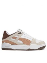 Puma Sneakersy Slipstream Cord 392109 01 Biały. Białe buty sportowe casual Puma, bez wzorów, ze skóry, bez zapięcia. Za 329.99 zł.