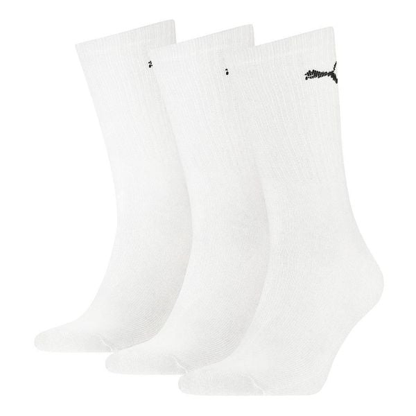 Skarpetki Puma Sport Lightweight Crew (x3). Białe skarpetki sportowe Puma, bez wzorów, z bawełny. Za 45.99 zł.
