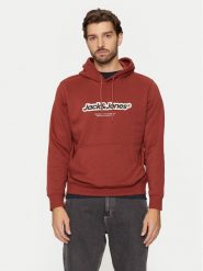 Jack&Jones Bluza Vesterbro 12265766 Brązowy Relaxed Fit. Brązowe bluzy Jack&Jones, m, bez wzorów, z syntetyku, bez kaptura. Za 89.99 zł.