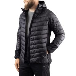 Kurtka pikowana turystyczna męska Viking Bart Warm Pro, PrimaLoft. Szare kurtki Viking, m, bez wzorów, z puchu, bez kaptura. Za 499.90 zł.