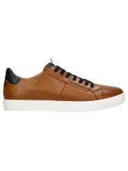 Wojas Skórzane sneakersy w kolorze jasnobrązowym rozmiar: 45. Brązowe buty sportowe casual Wojas, bez wzorów, bez zapięcia. Za 311.12 zł.