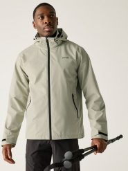 Regatta Kurtka przeciwdeszczowa "Oakhowe" w kolorze zielonym rozmiar: 3XL. Zielone kurtki outdoor i hardshell Regatta, m, bez wzorów, bez kaptura. Za 150.37 zł.