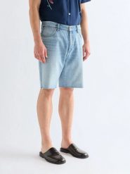 MESKIE SZORTY WRANGLER COWBOY SHORTS DAWN 112378439. Szorty Wrangler, bez wzorów, z jeansu. Za 149.99 zł.