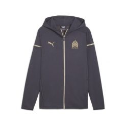 Om casuals 2023/24 bluza dresowa z kapturem. Brązowe bluzy z kapturem Puma, bez wzorów, z bawełny, z kapturem. W wyprzedaży za 321.50 zł.