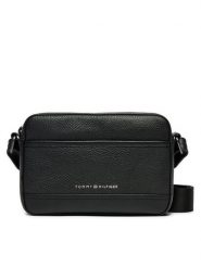 Tommy Hilfiger Saszetka Th Premium Leather AM0AM13148 Czarny. Czarne saszetki i nerki Tommy Hilfiger, bez wzorów, ze skóry. Za 399.99 zł.