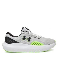 Buty do biegania Under Armour. Białe buty do biegania Under Armour, bez wzorów, bez zapięcia, do biegania. Za 179.99 zł.
