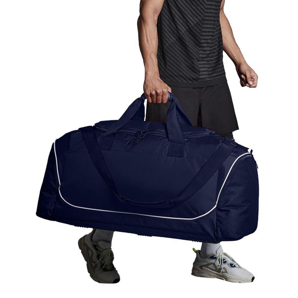 Torba Sportowa Jumbo Kit Team Team 110 Litrów Jeden Rozmiar. Czarne torby na ramię QUADRA, bez wzorów, z materiału, na ramię, duże, bez dodatków. Za 168.99 zł.
