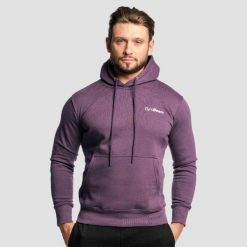 Bluza męska fitness z kapturem Athlete Obsidian. Czarne bluzy z kapturem GYMBEAM, l, bez wzorów, z bawełny, z kapturem. Za 85.90 zł.