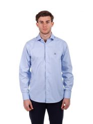 The Time of Bocha Koszula w kolorze błękitnym rozmiar: XXL. Niebieskie koszule The Time of Bocha, xxl, bez wzorów, z bawełny, bez kołnierzyka, bez ramiączek. Za 140.95 zł.