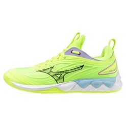 Buty do siatkówki Mizuno Wave Luminous 3. Żółte buty do biegania Mizuno, bez wzorów, bez zapięcia, do biegania, mizuno wave. W wyprzedaży za 560.75 zł.