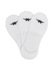 Kappa Skarpety KR_LOST_SS25 (3-PACK) Biały. Białe skarpety Kappa, bez wzorów, z materiału. Za 29.99 zł.