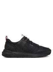 HUGO Sneakersy GO3 50573782 Czarny. Czarne buty sportowe casual Hugo, bez wzorów, z materiału, bez zapięcia. Za 764.99 zł.