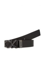 Calvin Klein Pasek Męski Adj/Rev Ck Metal Bombe Pb K50K510948 Czarny. Czarne paski CALVIN KLEIN, bez wzorów, ze skóry. Za 219.99 zł.