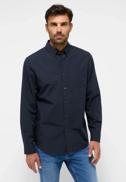 Męska Koszula Mustang Style Chester Navy Tonal Gingham 1015905 12667. Niebieskie koszule Mustang, m, bez wzorów, z bawełny, bez kołnierzyka, bez ramiączek. Za 149.99 zł.